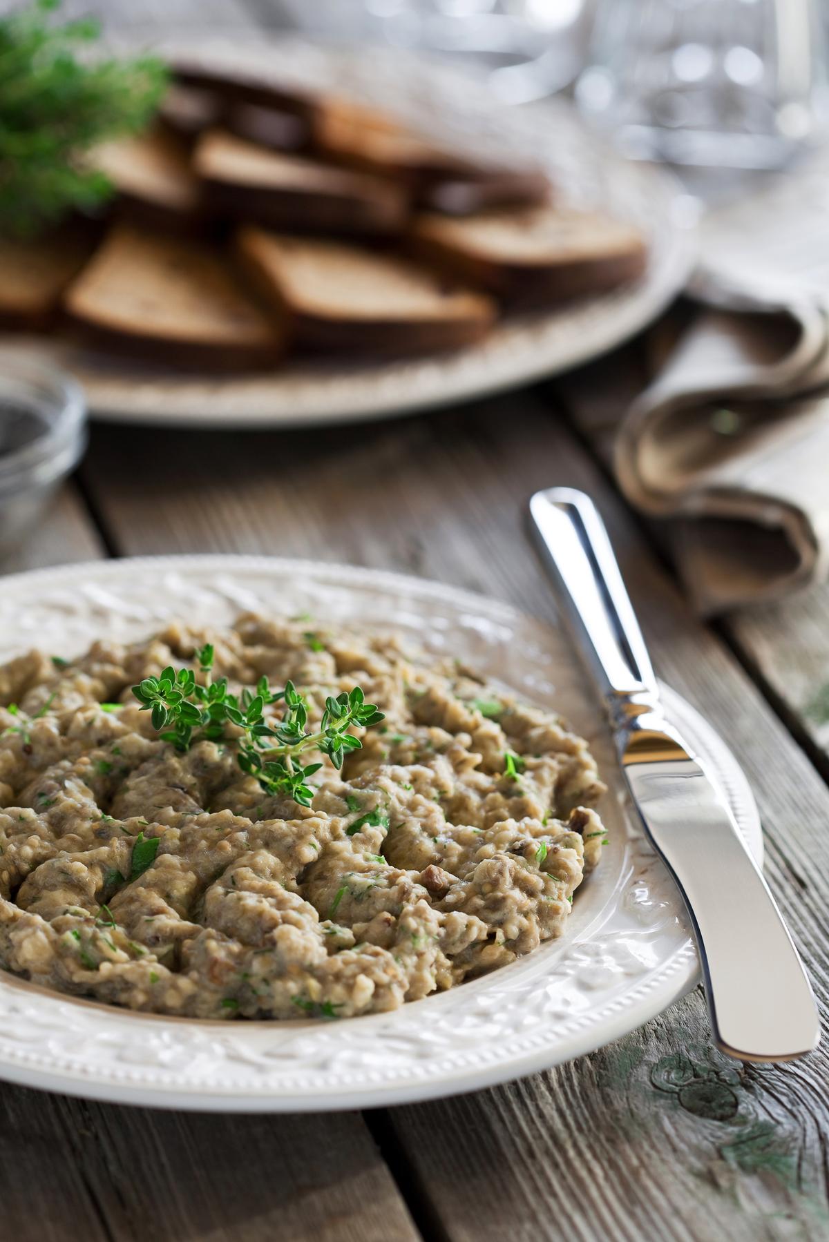 California Eggplant Dip Is a Mellow, Tasty Springtime Appetizer