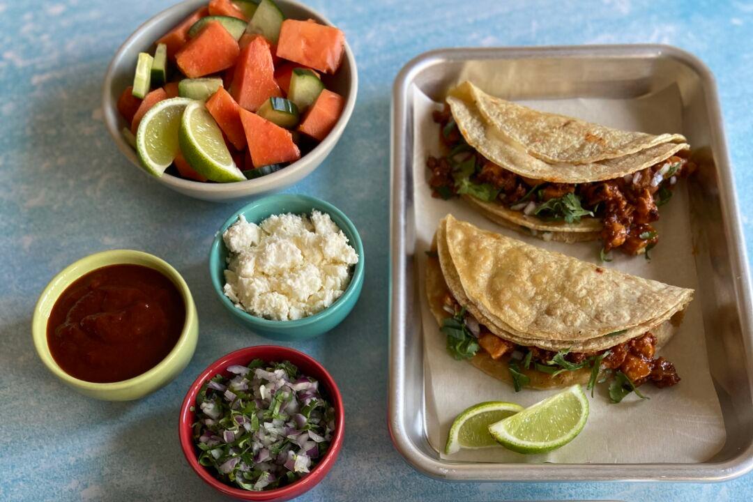 Crispy Chicken Tacos and Chile-Spiked Sorbet Are the Perfect Pairing for Your Cinco de Mayo Menu