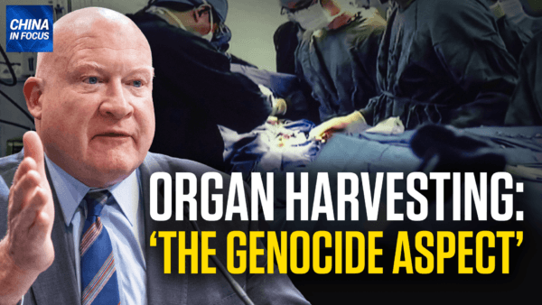 ORGAN HARVESTING IS THE GENOCIDE ASPECT: EXPERT