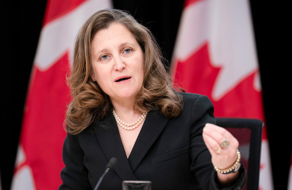 Freeland Dismisses Concerns Liberal Housing Plan Is Unrealistic or Unsafe