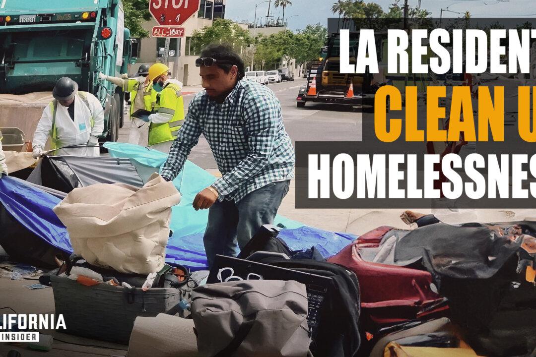 LA Residents Take up Homelessness Clean up by Themselves