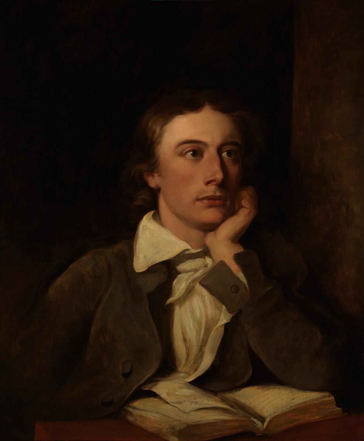 A posthumous portrait of John Keats, circa 1822, by William Hilton. (Public Domain)