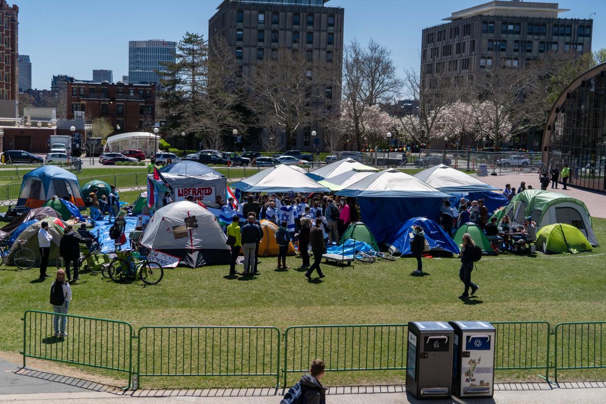 Pro-Palestinian Protests and Arrests Unfold Across Universities in Boston