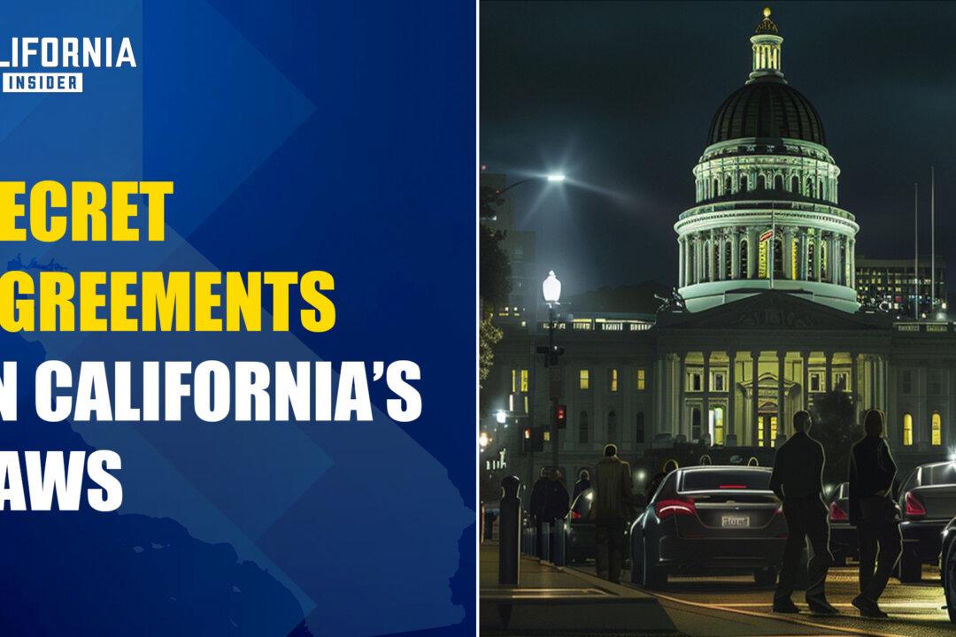 Secret Agreements in California’s Laws Raise Public Trust Concerns | James Gallagher
