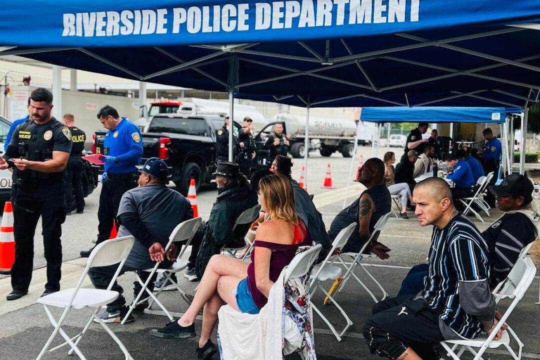 Riverside Police Arrest 104 in Drug Sweep—100 Are Back on the Street