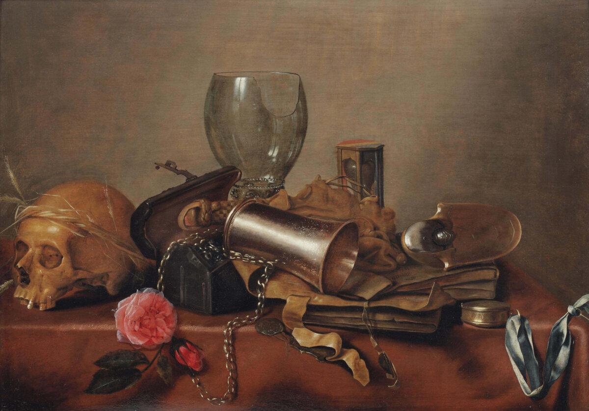 Death is important to how someone lives a well-lived life. "Vanitas," 1650, by Hendrick Andriessen. Museum of Fine Arts Ghent. (Public Domain)
