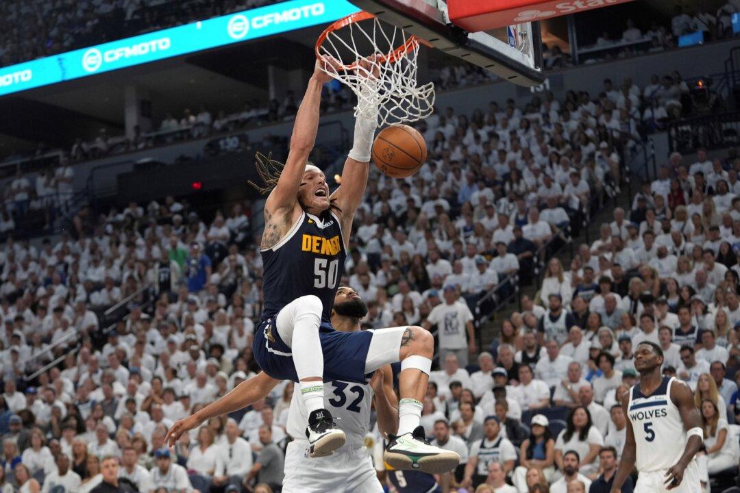 Defending Champ Nuggets Even Series With Timberwolves in Game 4 115–107