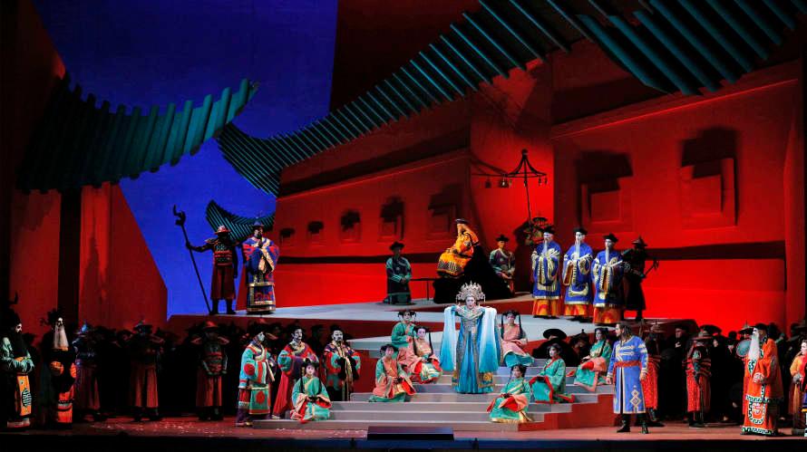 The LA Opera's production of "Turandot." (Courtesy of LAOpera)