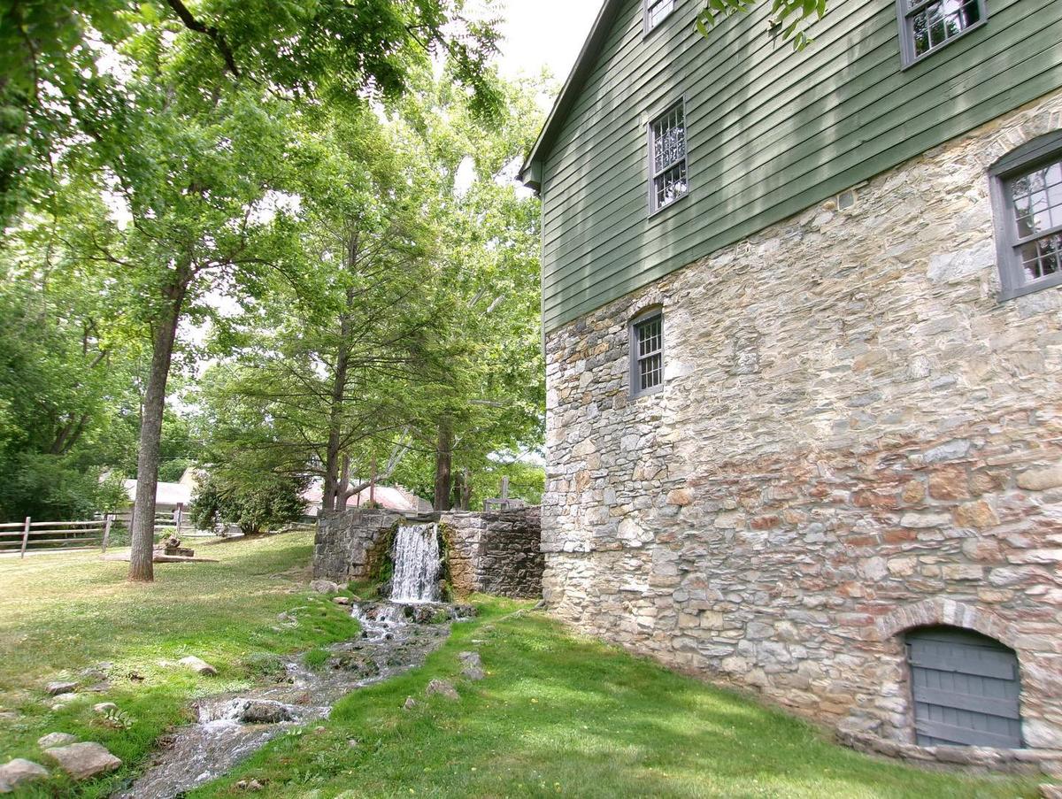 The picturesque Burwell-Morgan mill is a breath of fresh air just an hour from Washington. (Courtesy of Clarke County Historical Association)