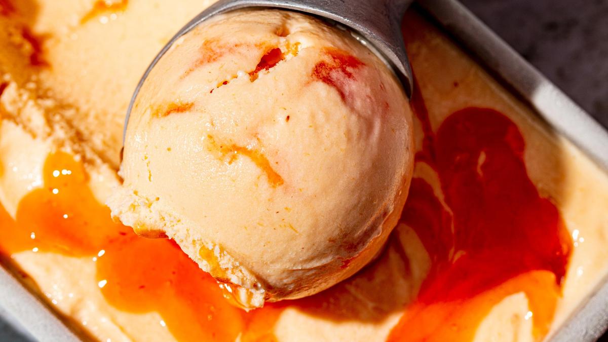 The Essence of Summer in a Sweet, Creamy Scoop