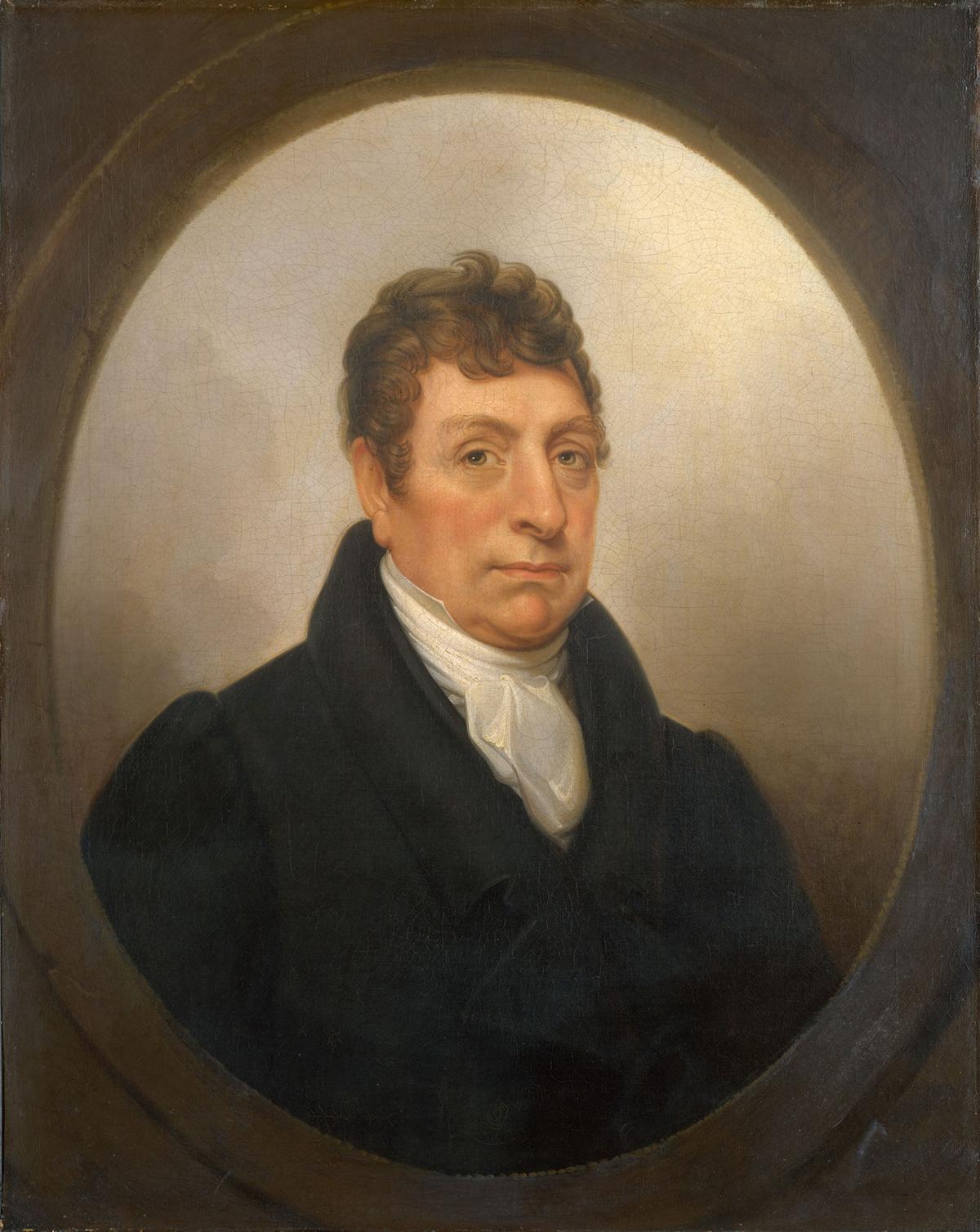 Rembrandt Peale, Charles Willson Peale’s son, painted Lafayette’s portrait from life during his grand tour in America. A portrait of the Marquis de Lafayette, 1825, by Rembrandt Peale. Oil on canvas. The Metropolitan Museum of Art, New York City. (Public Domain)