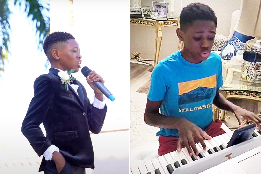 Boy Who Went Viral Singing at His Parents’ Vow Renewal Releases His First Song—and His Voice Is Magical