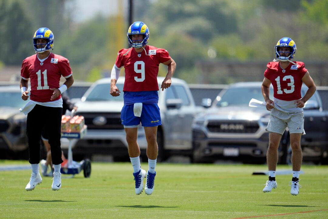 Quarterback Bennett Back With Rams After Stepping Away Last Year to Address Mental Health