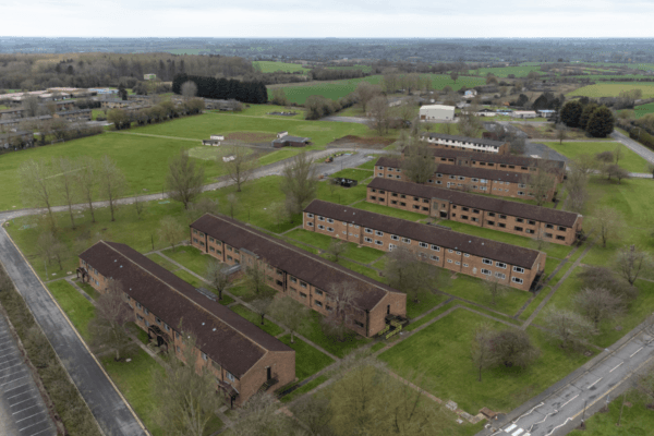 A view of RAF Wethersfield in Essex, England, on March 29, 2023. (Joe Giddens/PA Wire)
