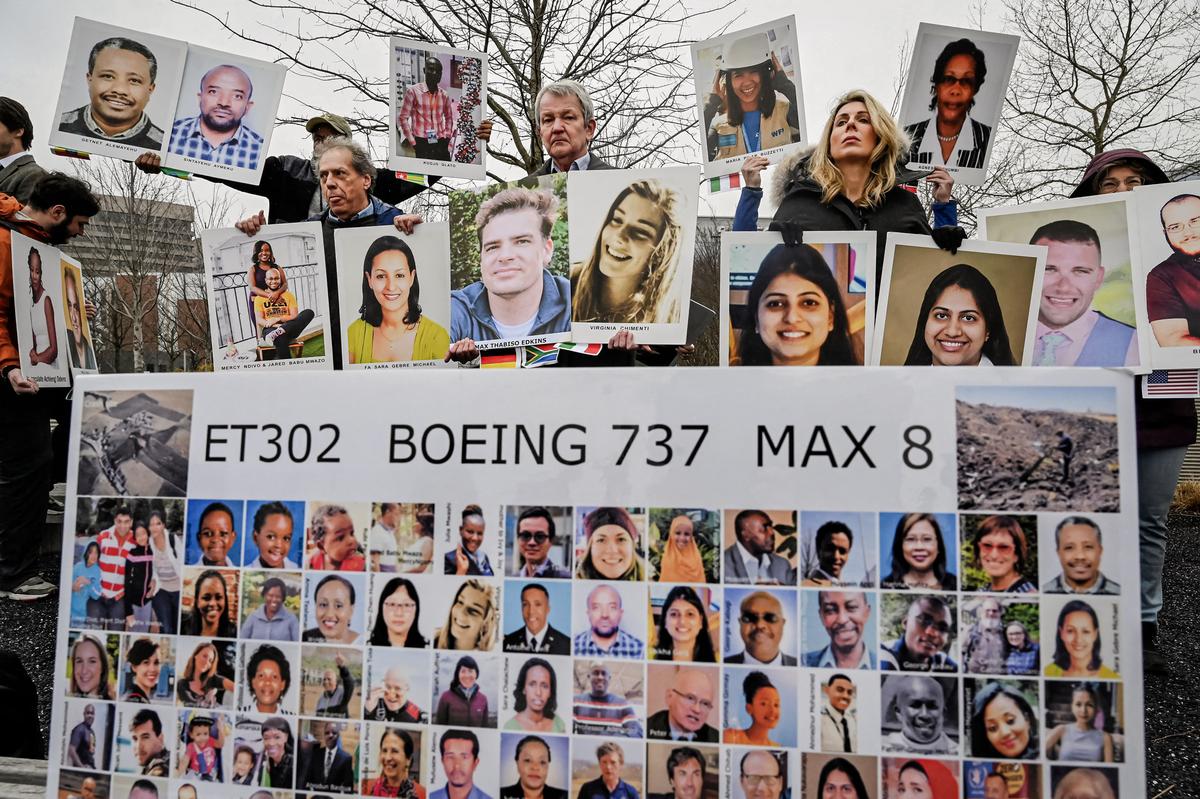 Boeing Crash Victim Families Seek $24 Billion Fine, ‘Aggressive’ Prosecution