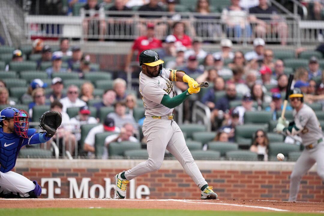 Andujar and Rooker Lead Oakland Outburst Against Chris Sale as A’s Beat Scuffling Braves 11–9