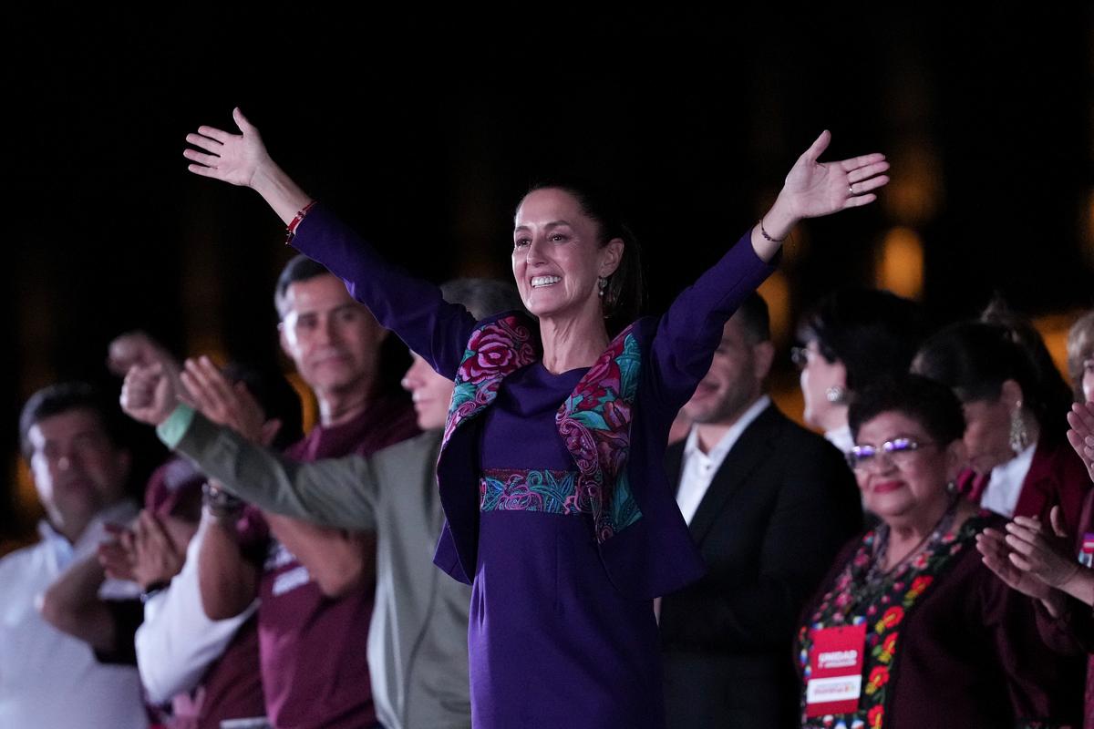 Mexico Elects Claudia Sheinbaum as Its First Female President