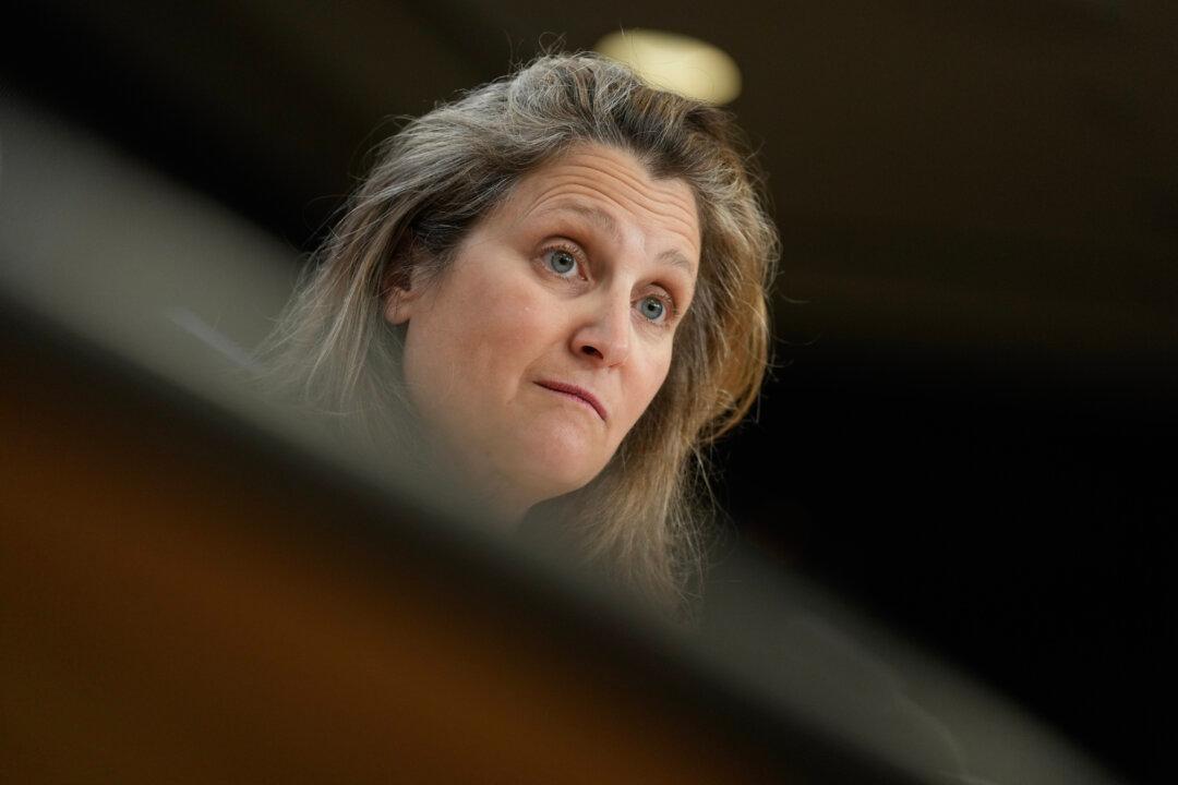 Freeland Says Committee Finding That Some MPs Aided Foreign Interference ‘Concerning’