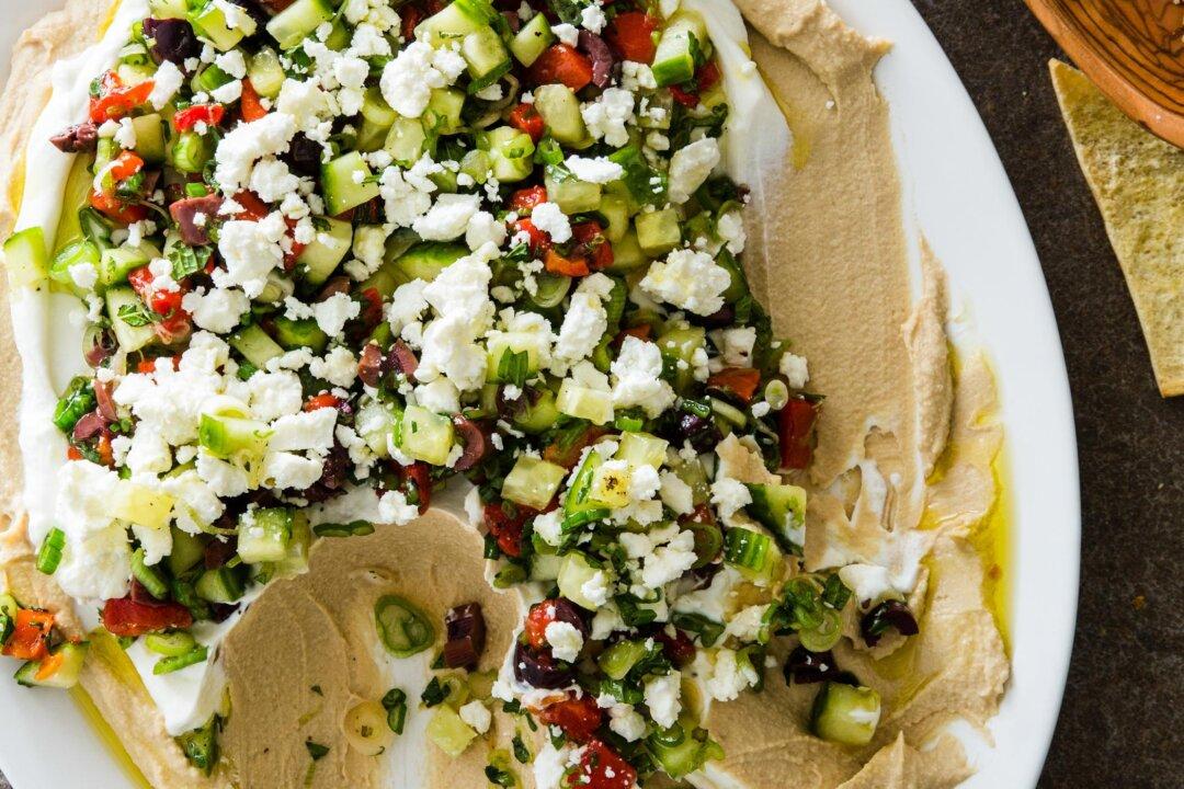 This Is the Best Way to Serve a Layered Dip
