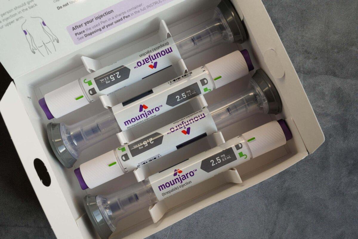 Mounjaro, an injectable medicine used to treat type 2 diabetes, in an undated file photo. (PA)