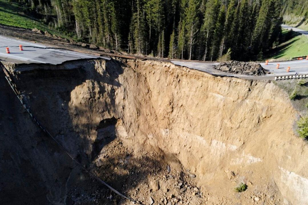 Wyoming’s Teton Pass Road Collapses, Governor Declares Emergency