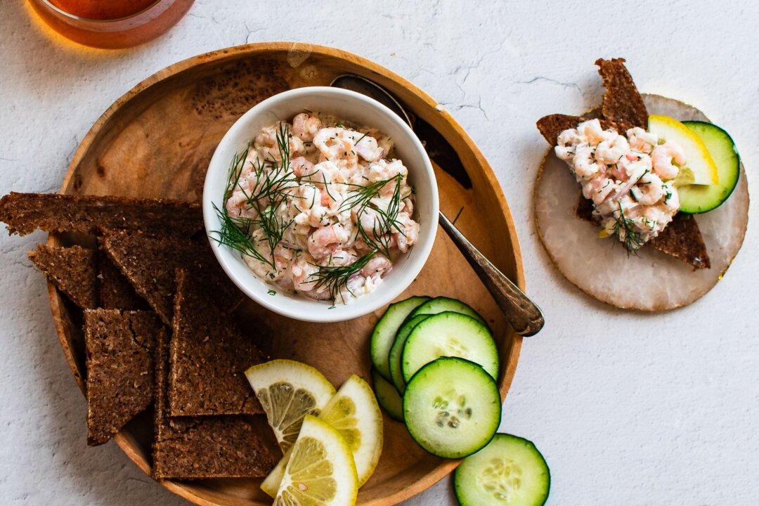 Swedish Shrimp Salad (Skagenrora)