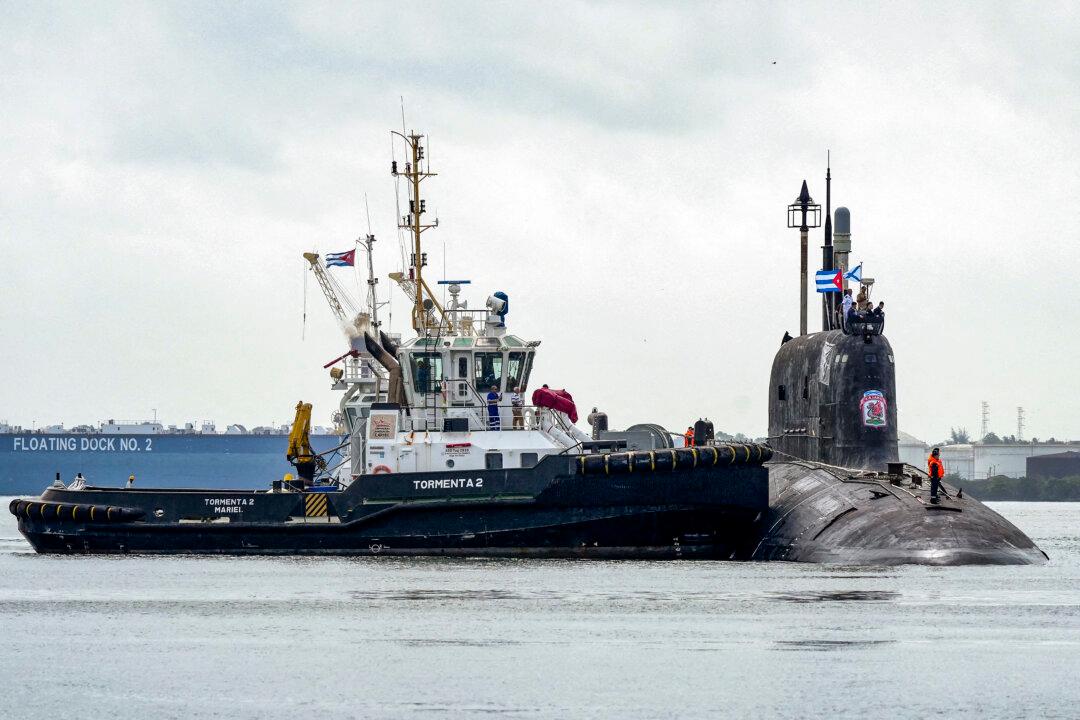 Russian Navy Ships Conduct Strike Drills in Atlantic Before Arriving in Cuba