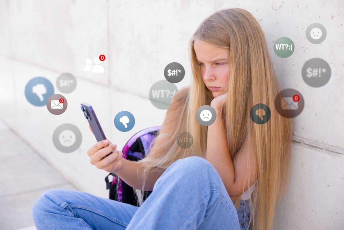 For girls, social media can heighten their self-consciousness about their place in the social world. <br/>(Kaspars Grinvalds/Shutterstock)