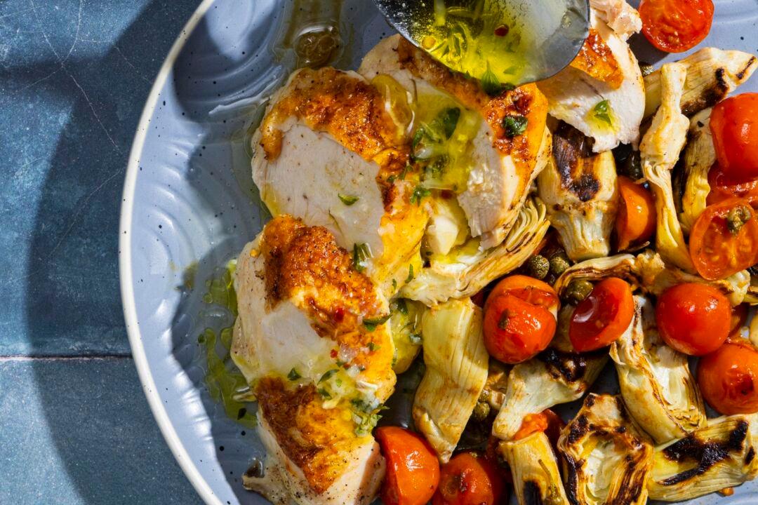 Turn a Dinner of Roasted Chicken and Vegetables Into a Simple yet Flavorful Skillet Standby