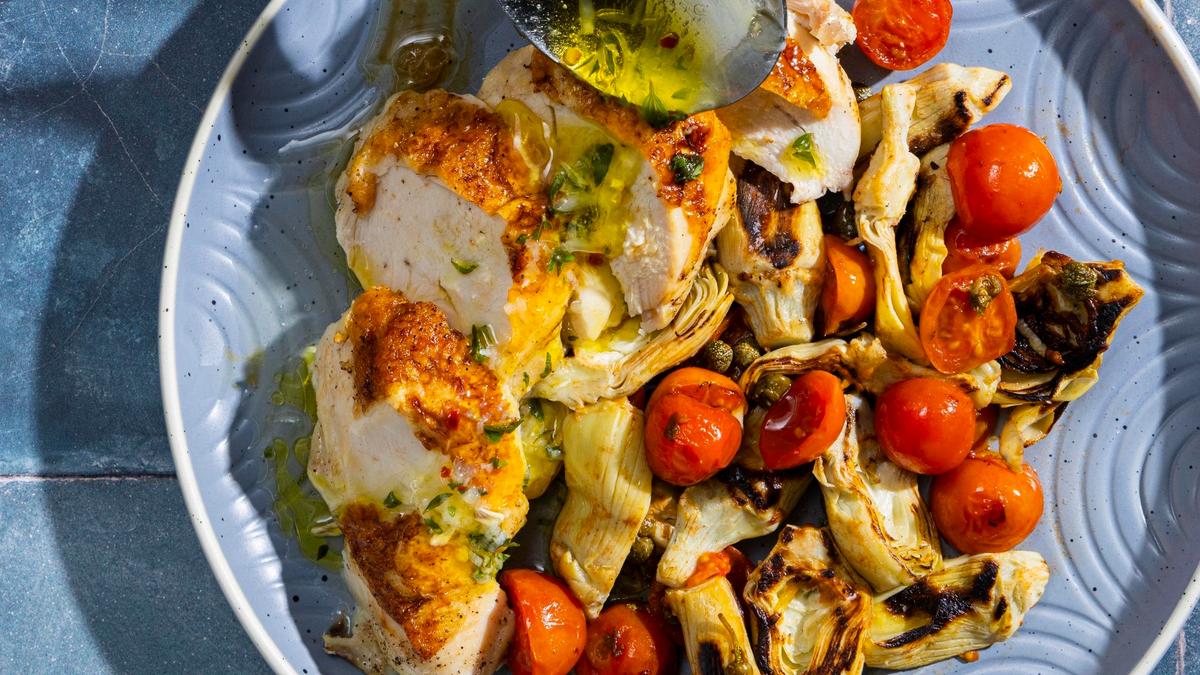 Turn a Dinner of Roasted Chicken and Vegetables Into a Simple yet Flavorful Skillet Standby