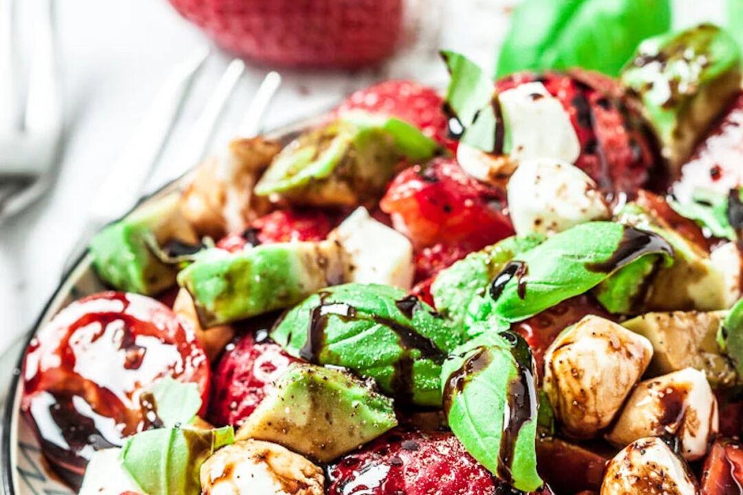 Strawberry Caprese Salad