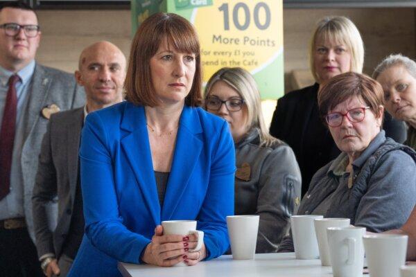 Shadow chancellor Rachel Reeves during a visit to Morrisons in Swindon, Wiltshire, England, on June 4, 2024. (Stefan Rousseau/PA Wire)