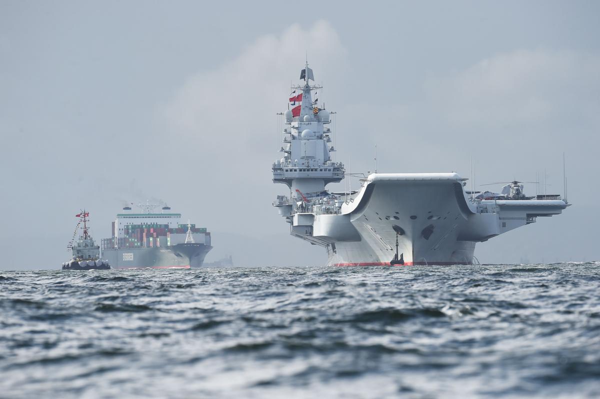 Chinese Aircraft Carrier Sails Through Taiwan Strait as US, Philippines Start Drills Near Taiwan