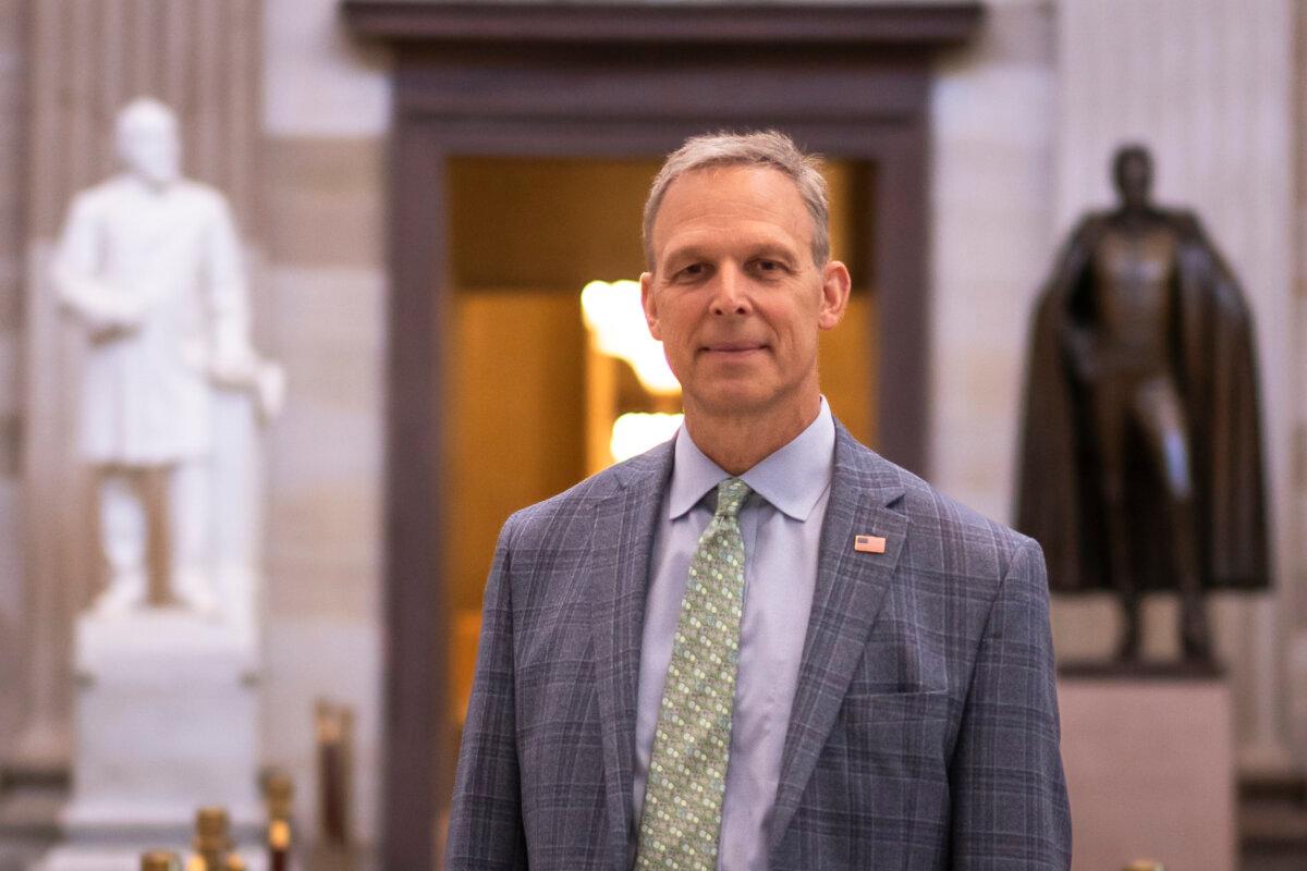 Rep. Scott Perry (R-Pa.) in the Rotunda of the U.S. Capitol on June 25, 2024. (Madalina Vasiliu/The Epoch Times)