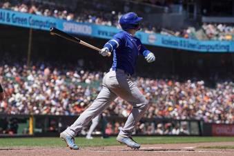 Giants Battle Back to Tie but Fall to Cubs on Happ Homer in 10th