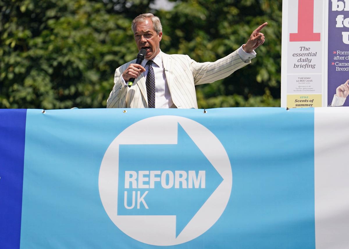 Farage’s Reform UK Calls for Election Watchdog to Investigate Undercover Sting