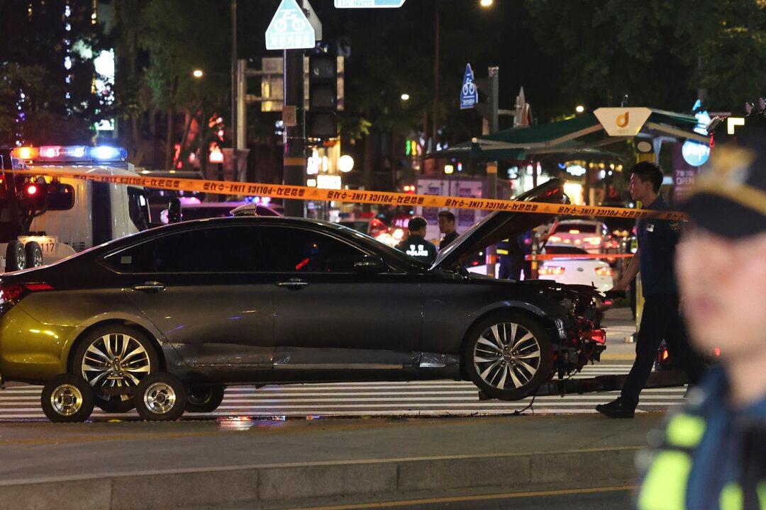 Car Hits Pedestrians in Central Seoul, Killing 9 and Injuring 4