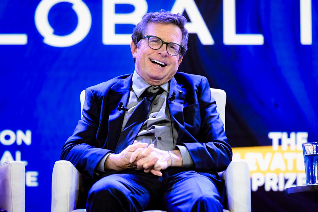 Michael J. Fox Performs With Coldplay During Surprise Glastonbury Performance