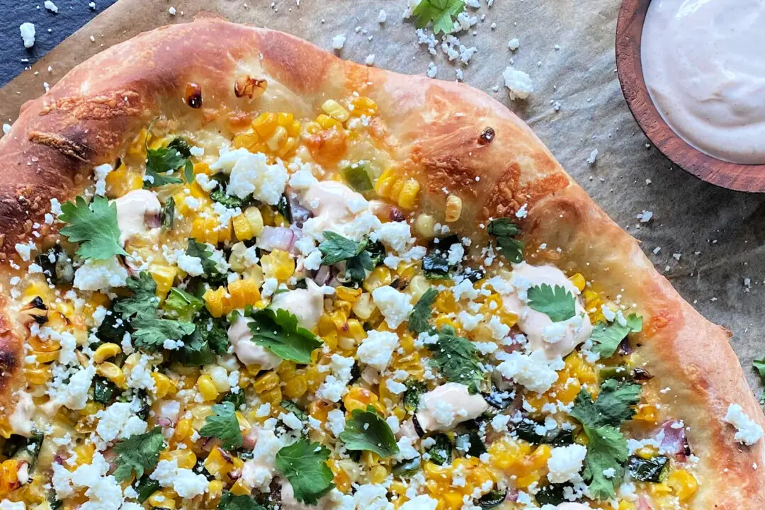 Grilled Pizza Gets the Mexican Street Corn Treatment