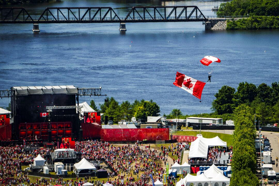 Military Parachutist Hospitalized After Crash During Canada Day Performance