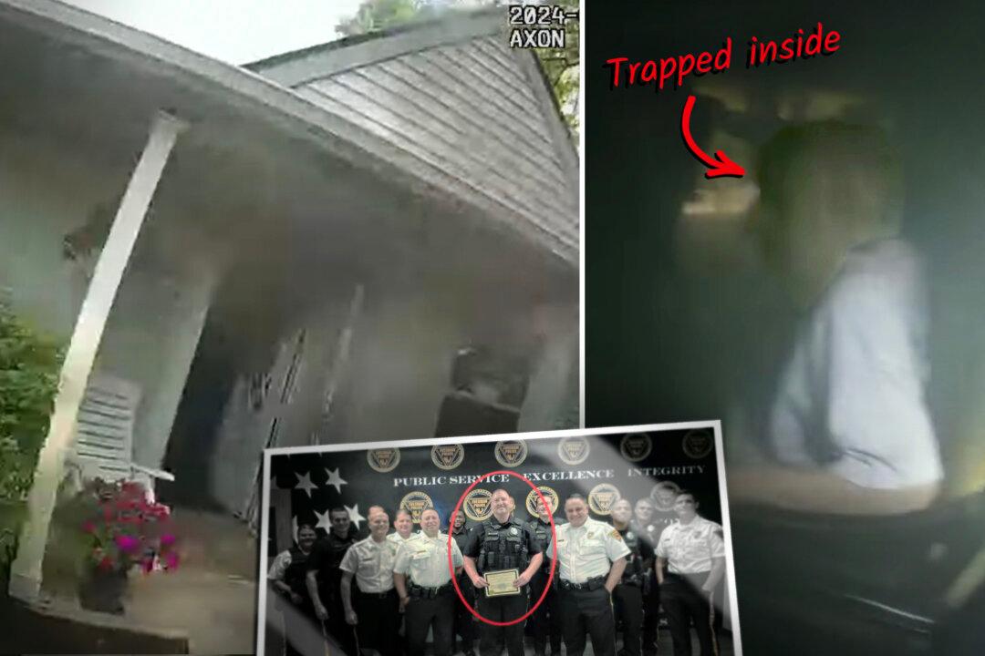 VIDEO: New Jersey Policeman Sees Smoke Billowing From Home, Dashes in to Save Man Trapped Inside