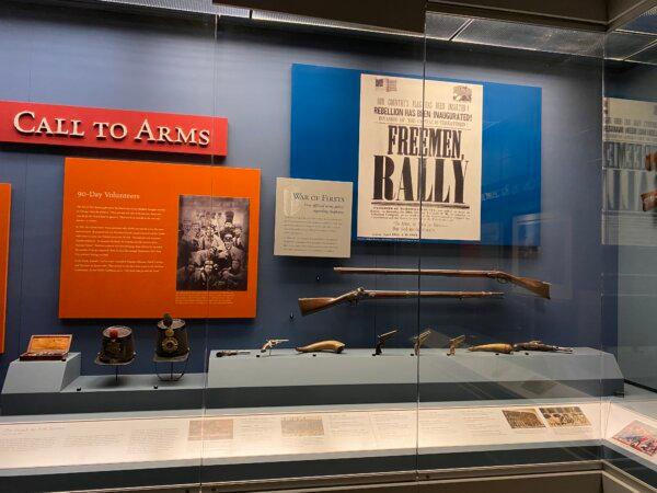 The National Civil War Museum showcases the many arms used on both sides of the war. (Courtesy of Lynn Topel)