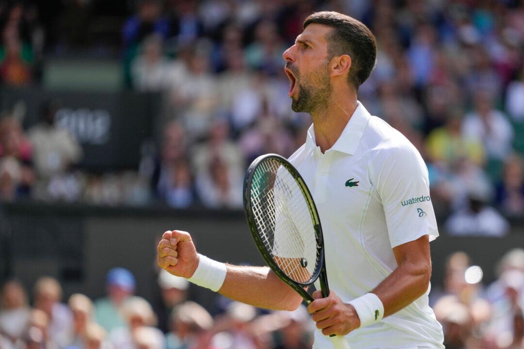 Novak Djokovic Grinds out a Victory Over Wild Card Jacob Fearnley at Wimbledon