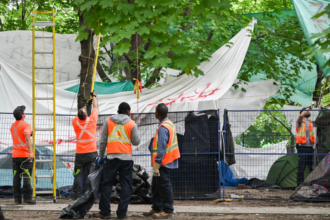 Police Clear Pro-Palestinian Encampment in Montreal Financial District