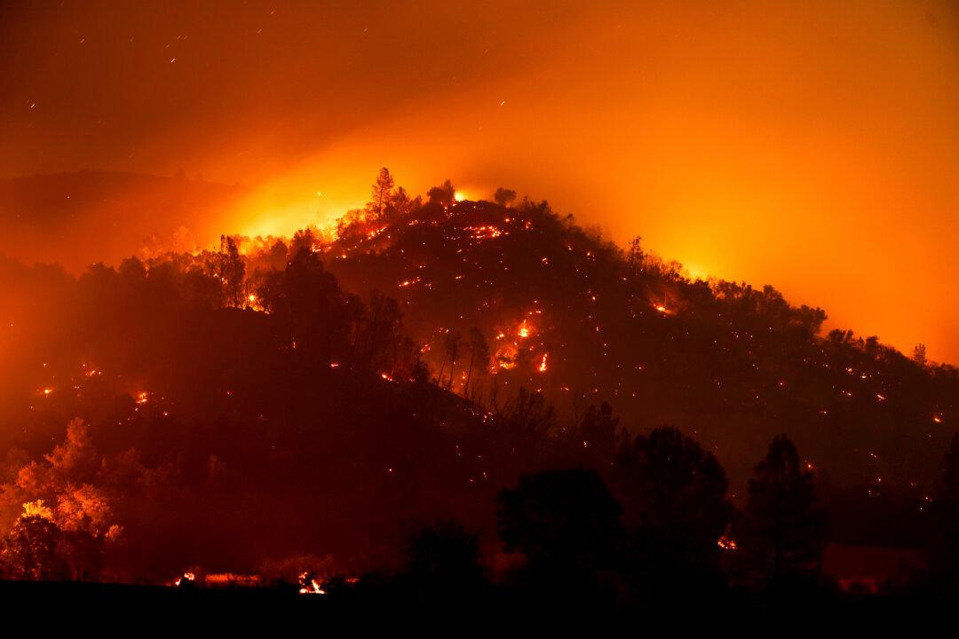 13 Hikers Rescued as 16 Large Wildfires Rage in California