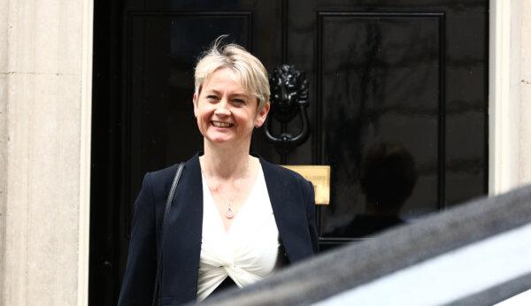 Home Secretary Yvette Cooper leaving 10 Downing Street in London, on July 6, 2024. (Tejas Sandhu/PA Wire)