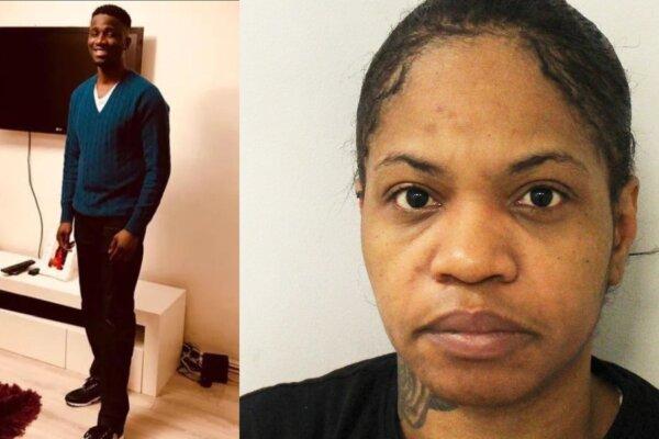 Undated images of Suvenca Martis (R) who was acquitted of murdering Riches Obi (L) but was convicted of falsely imprisoning his mother at a flat in London in November 2020. (Metropolitan Police)