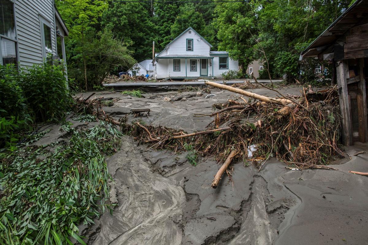 Vermont Hit With More Flooding as Beryl Recovery Continues