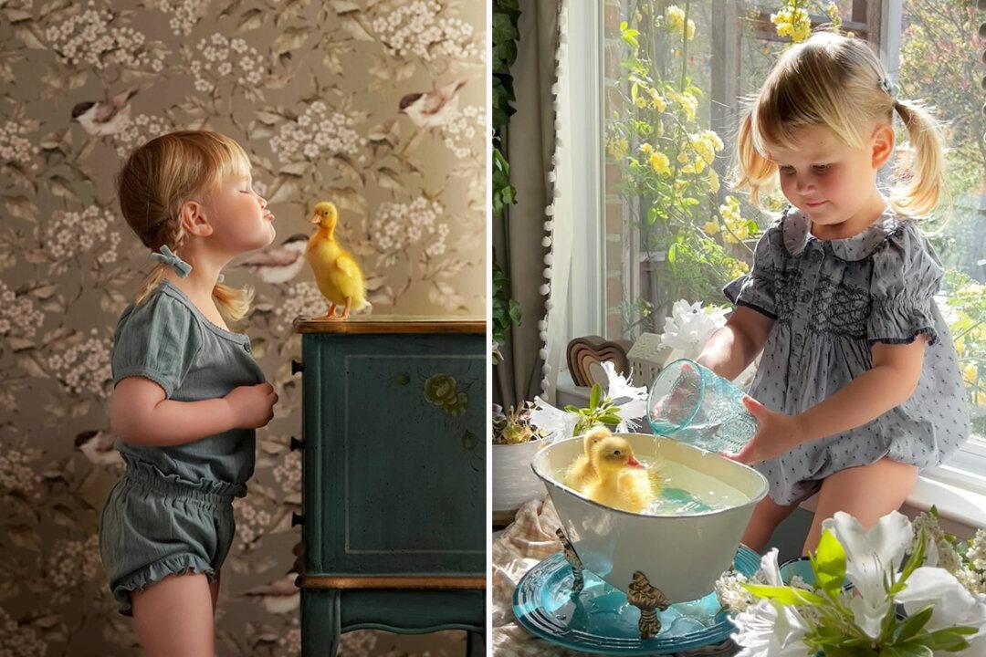 Adorable 3-Year-Old Cares for Her Ducklings Like Their Mother—Her Unconditional Love is Heartwarming