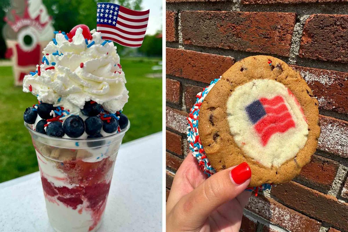 America-inspired soft serve treats from Eskimo King. (Courtesy of Eskimo King)